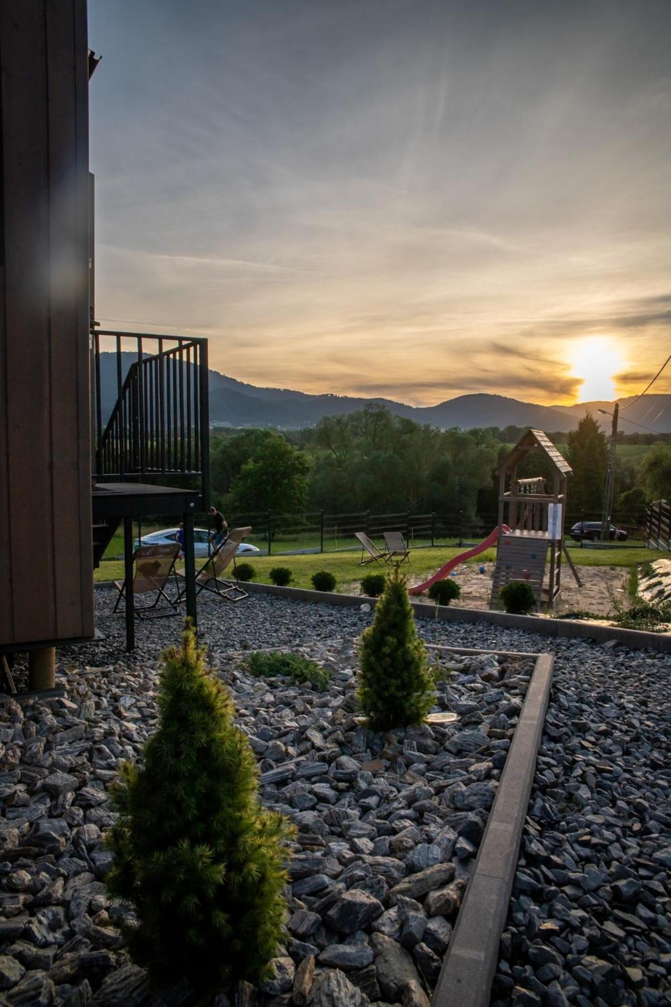 Beskid Sielski - Klimatyczne Domki W Lipowej Z Widokiem Na Gory I Sauna - Dream Apart Żywiec المظهر الخارجي الصورة